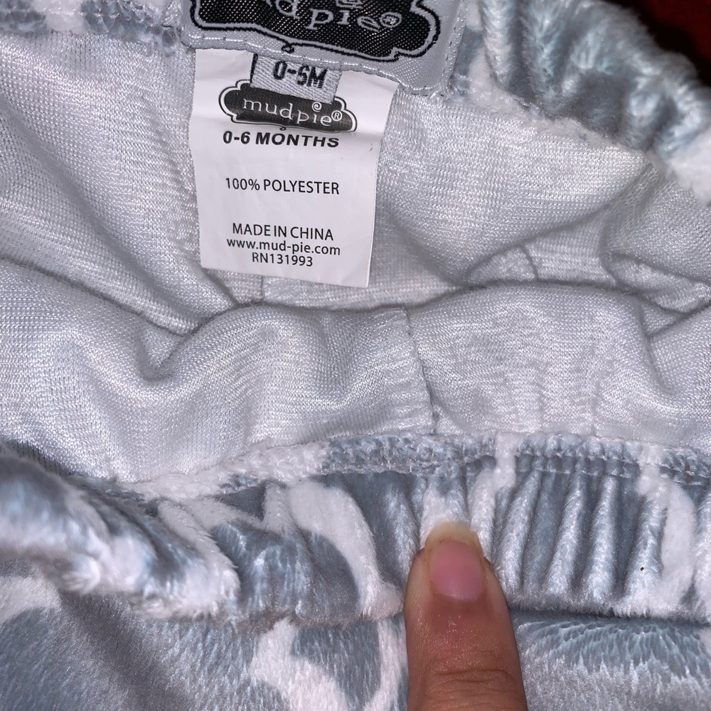 Mud Pie infant pants - size 0/6 months - Picture 3 of 4